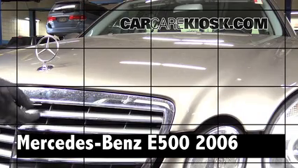 2006 Mercedes-Benz E500 5.0L V8 Review